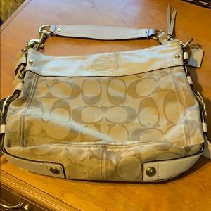 Coach bag needs cleaning